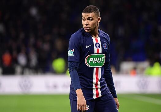 本轮欧冠最佳阵容：姆巴佩、维蒂尼亚领衔，赖斯、库库在列